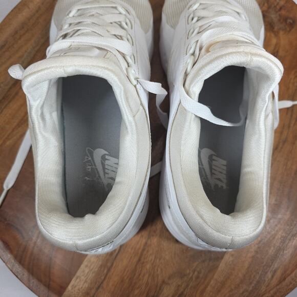 Nike Air Max Zero Essentials Triple White Mens Size 9 Low Top Shoes 876070-100 - Picture 7 of 10